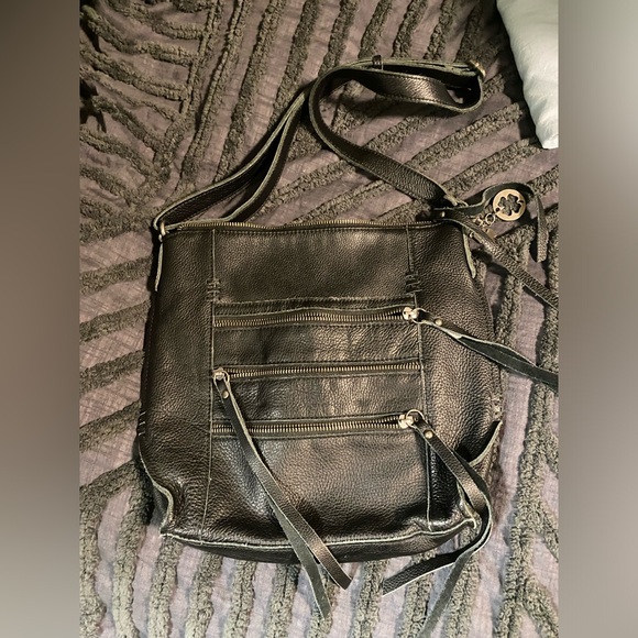 Lucky BRand Leather Crossbody EUC - Picture 1 of 2